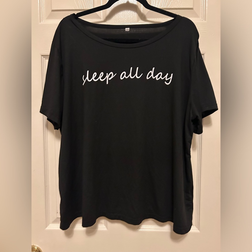Sleep All Day Pajama Top